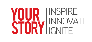 Official logo of YourStory Media with the words 'Inspire, Innovate, Ignite' written on the right