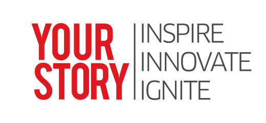 Official logo of YourStory Media with the words 'Inspire, Innovate, Ignite' written on the right