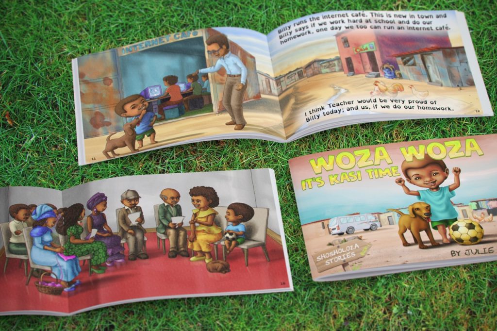 Pictures and text from Julie Dakers' book Woza Woza